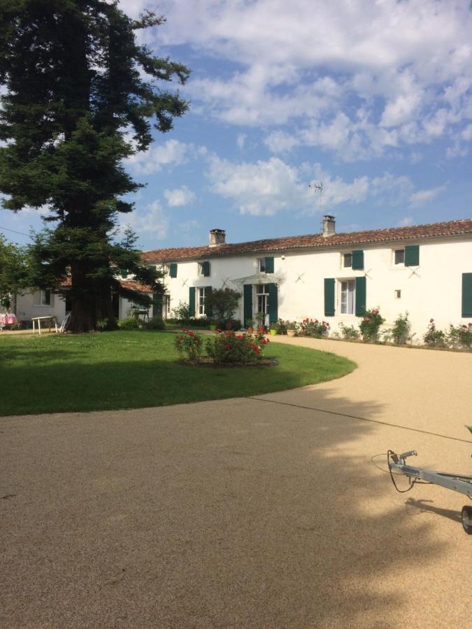 Le Logis Du Plessis Bed and Breakfast Chaniers Exteriör bild